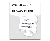 Qoltec Filtr prywatyzujący 19" | 5:4 - 1243524 - zdjęcie 3